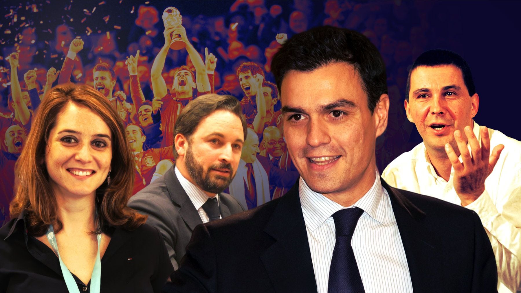 Otegi en la cárcel, Abascal en el PP y nadie conocía a Sánchez y Ayuso ...