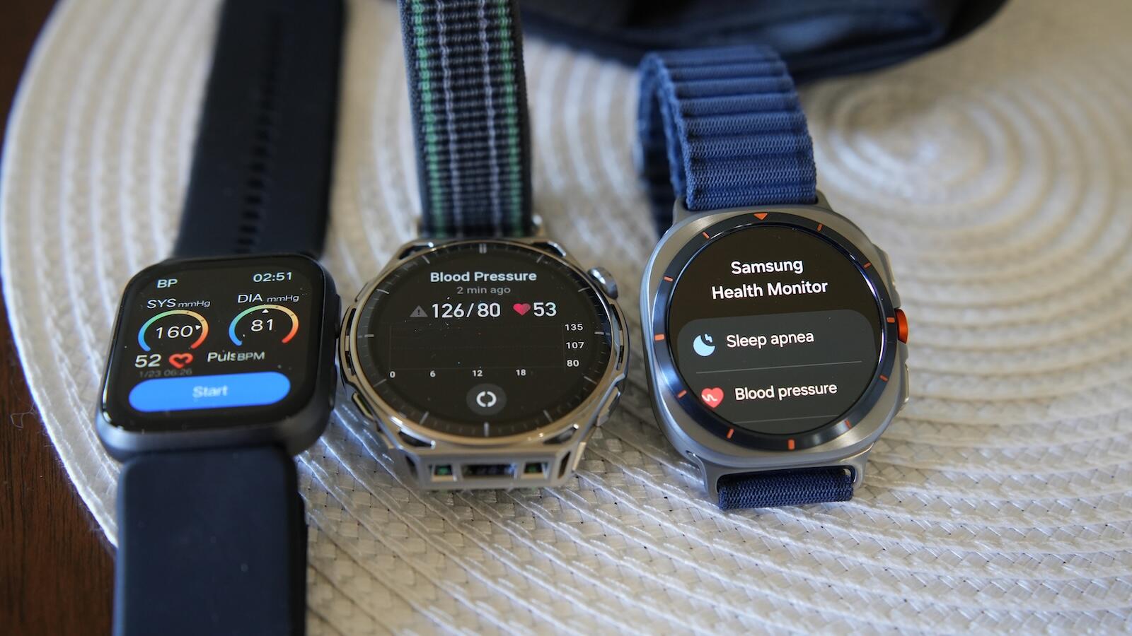I wore 3 blood pressure watches for a month to find the most accurate - and this one wins