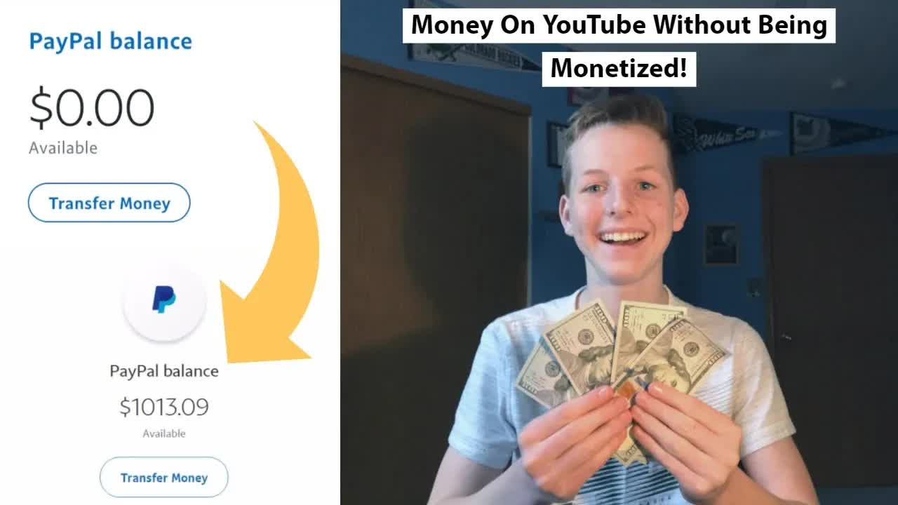 How to make money on YouTube with less than 1,000 subscribers