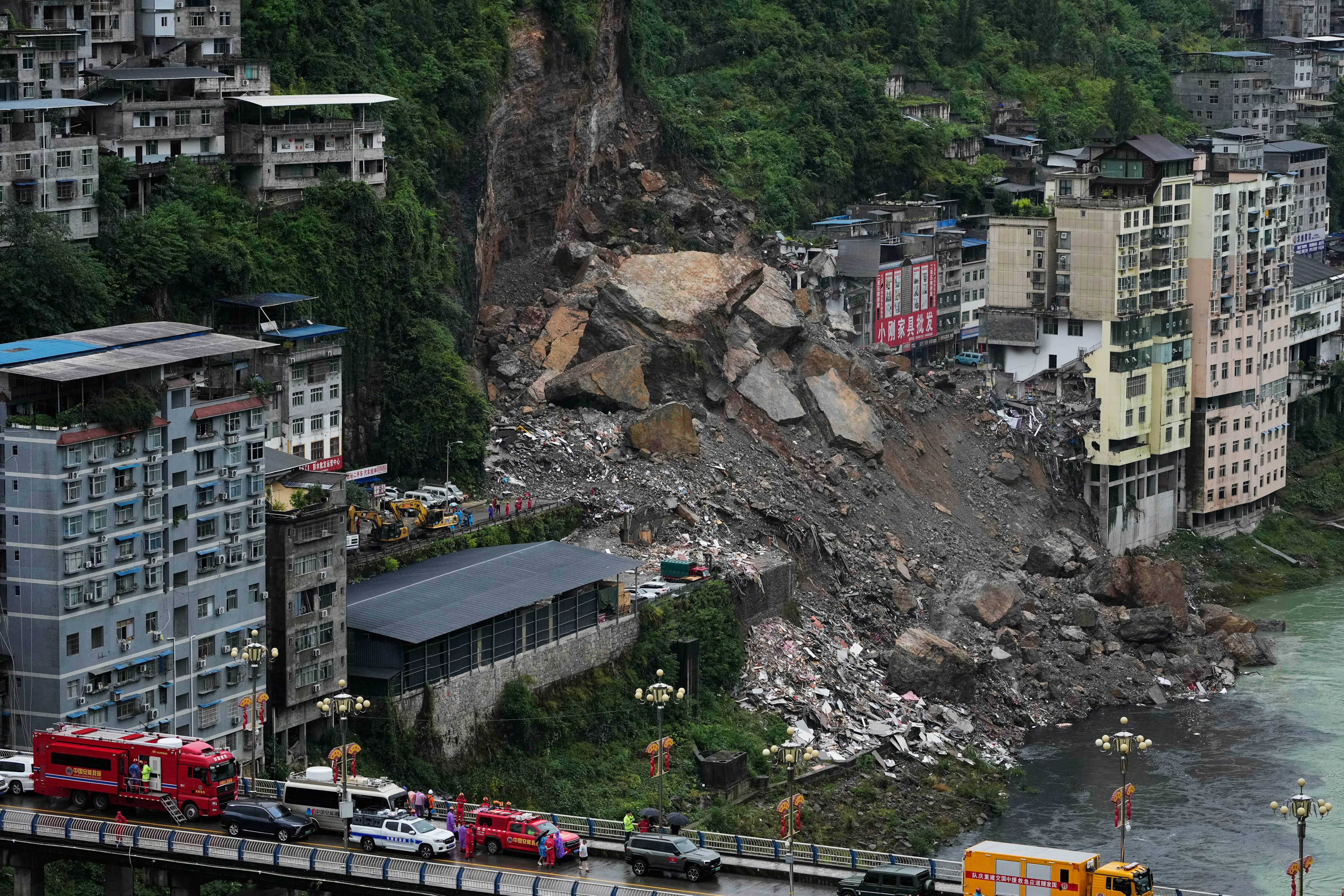 APTOPIX China Landslide: