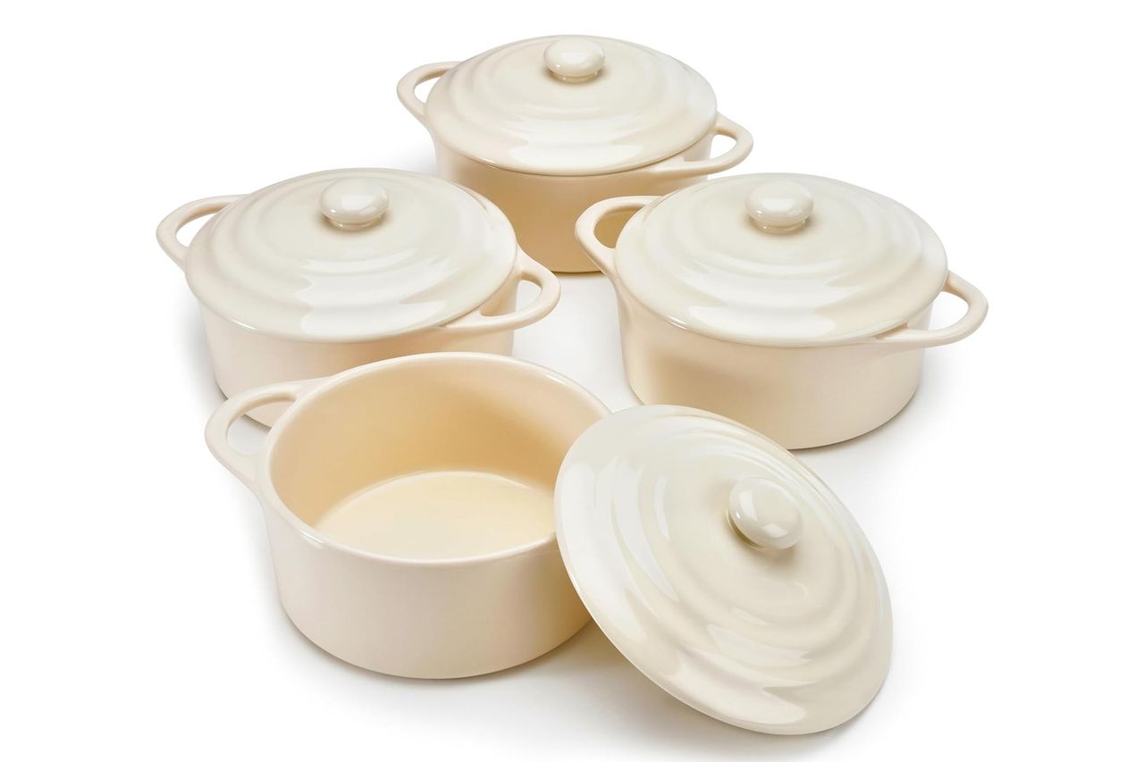 Amazon Kook Ceramic Mini Cocotte Set