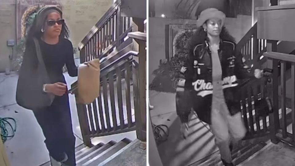 Jada Warren-Evans posted fit checks from her Ring camera in 2025. She said that she and her roommates sometimes encourage guests to snap a selfie on the doorbell camera before coming in. - Courtesy Jada Warren