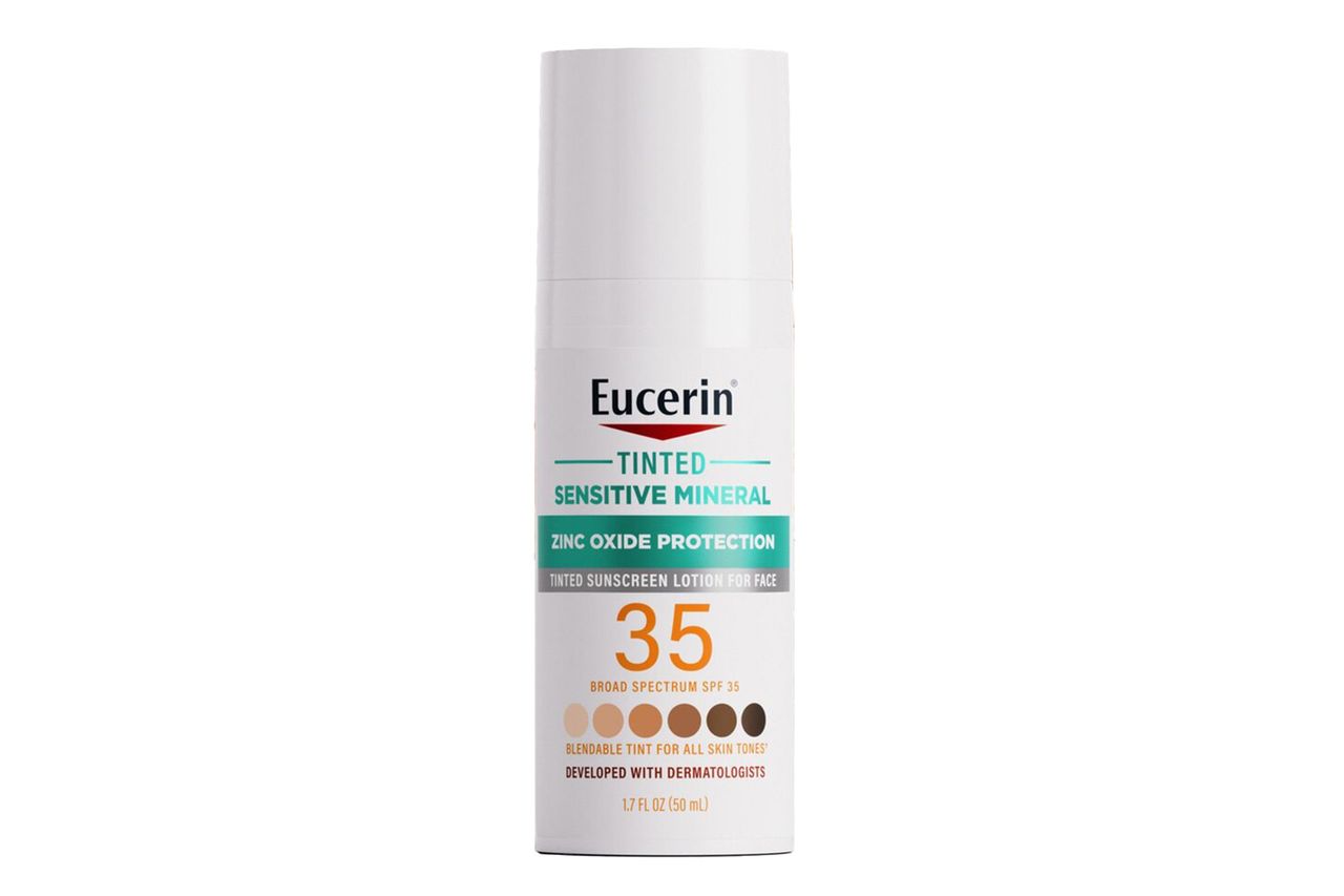Eucerin Sun Tinted Mineral Face Sunscreen Lotion