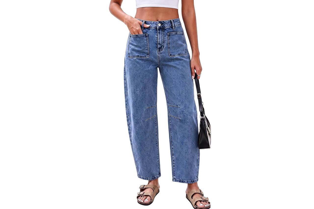 GRAPENT Barrel Jeans