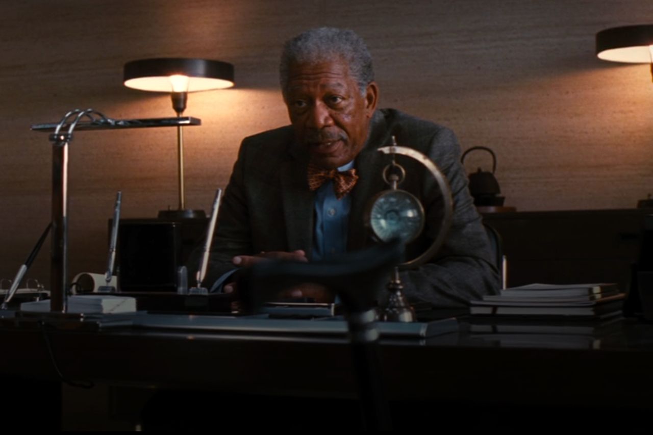 Morgan Freeman, Dark Knight Rises
