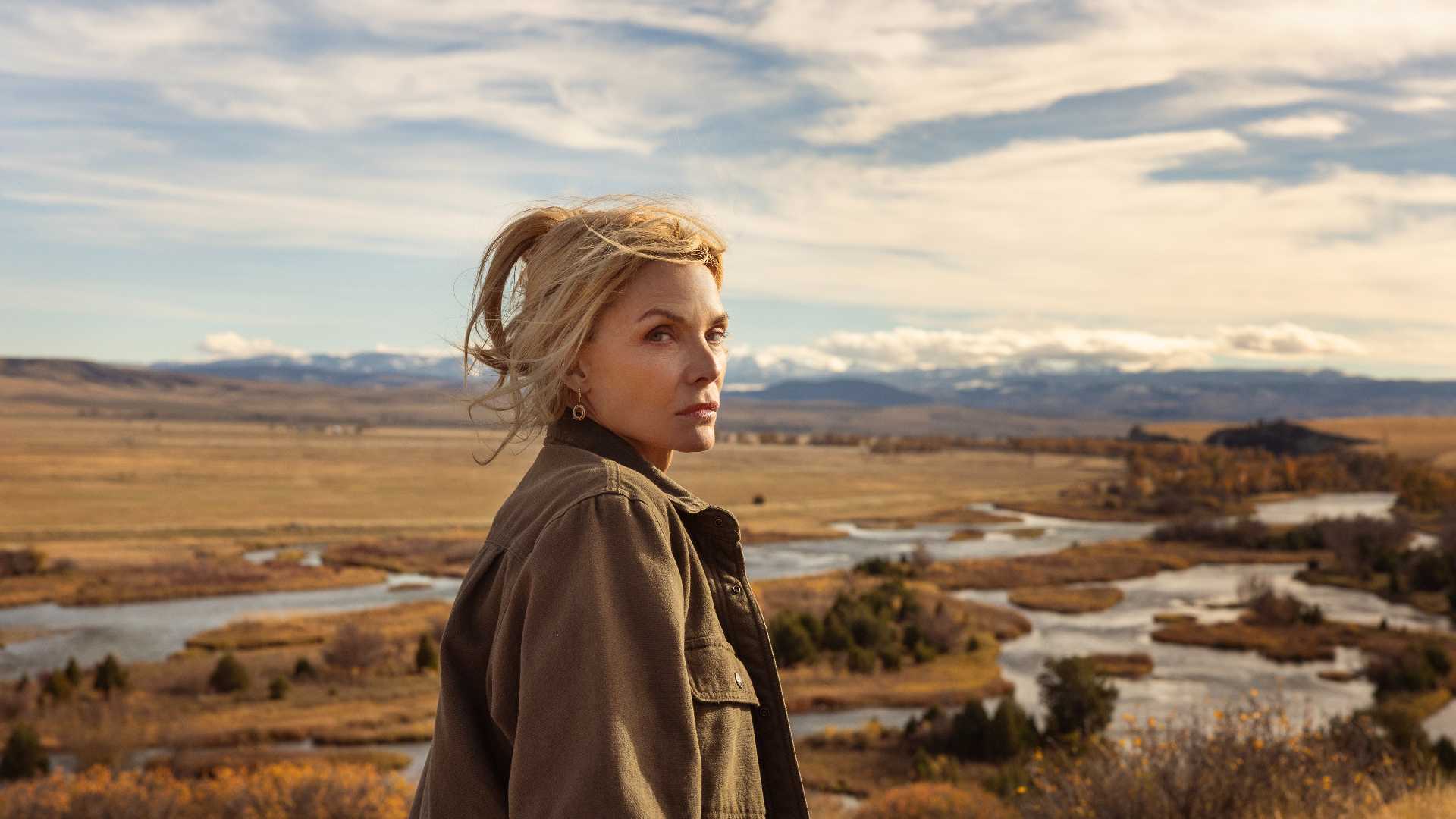 Michelle Pfeiffer as Stacy Klyburn in Montana in The Madison