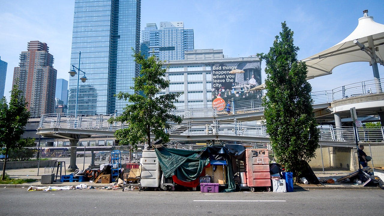 See it: Massive NYC homeless encampment fuels backlash against Mamdani