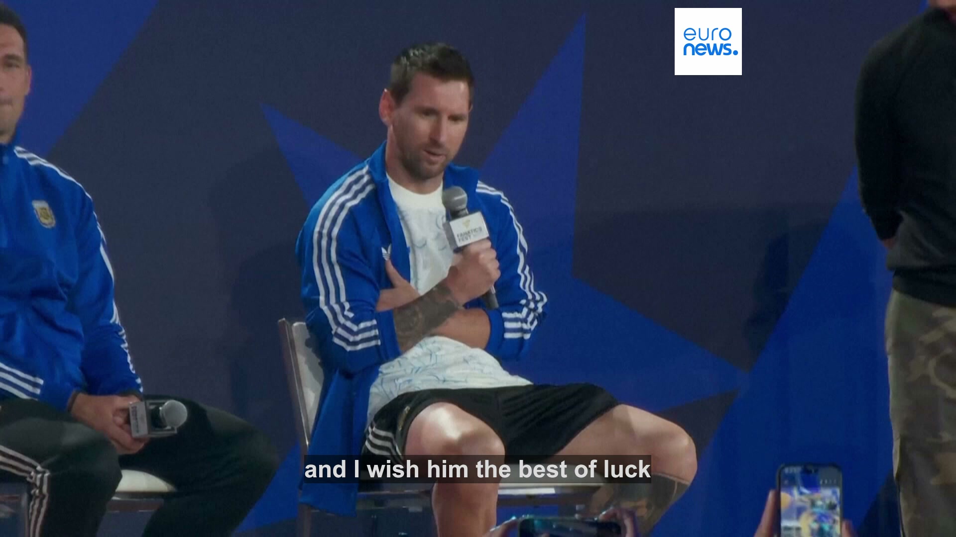 'That's crazy': Messi reflects on iconic photo with baby Lamine Yamal