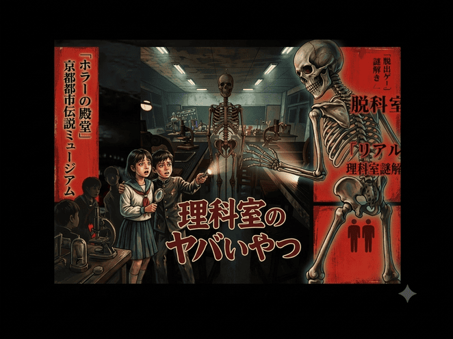 「京都オカルト遊園地」に子どもも大人も笑顔で楽しめる「京都都市伝説ミュージアム」がオープン!