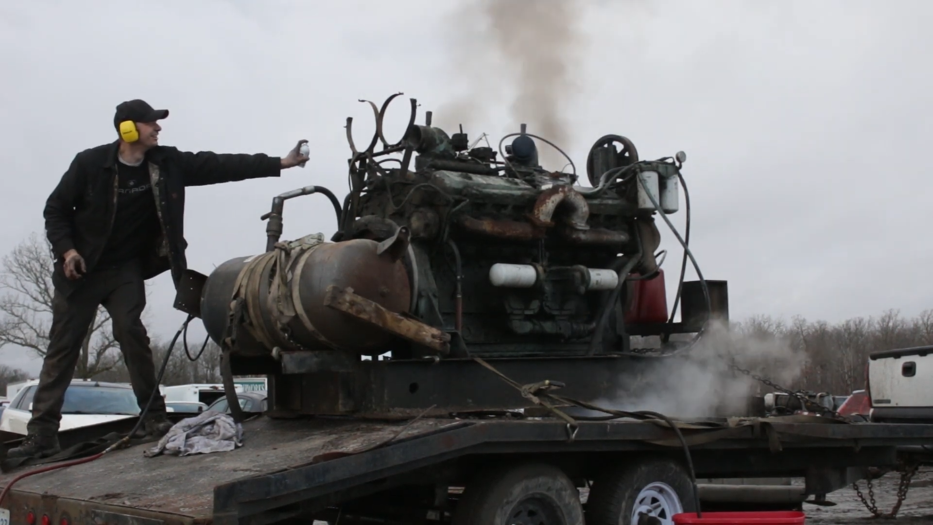 Inside a 16-cylinder two-stroke diesel