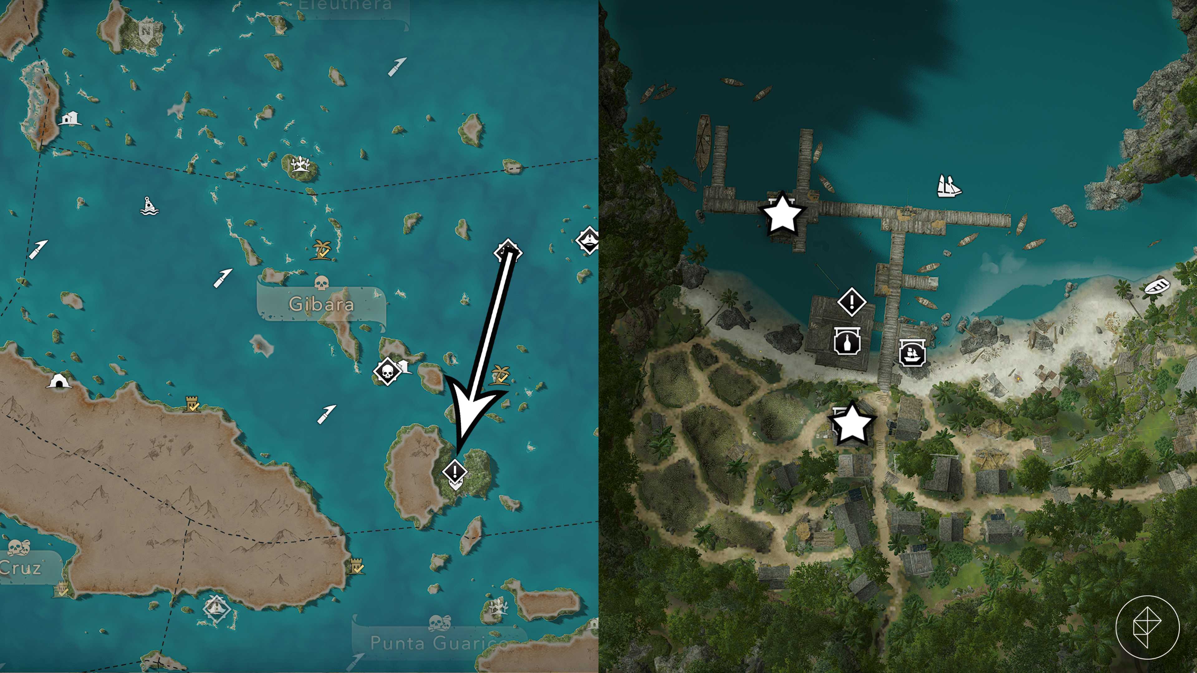 Every store-bought outfit location in Assassin's Creed Black Flag Resynced.