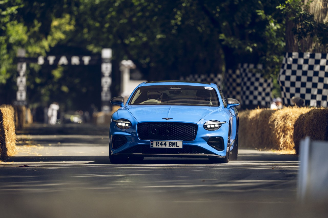 How Bentley crafted a 5,400-pound beast that seems to defy physics