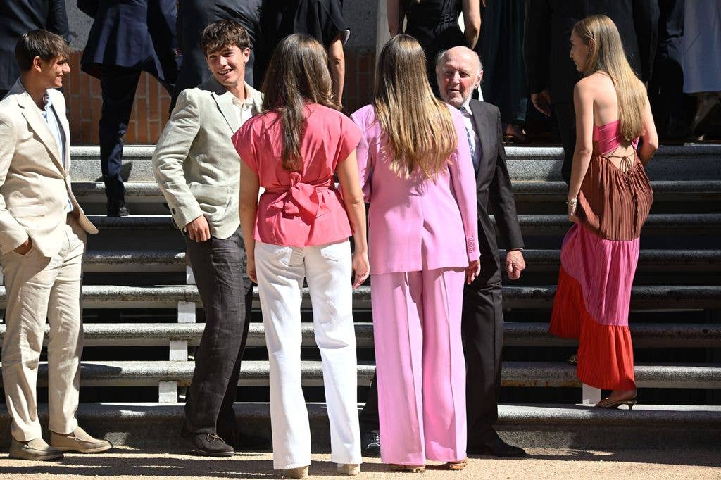 Infanta Sofia's stylish emsemble was from Mango