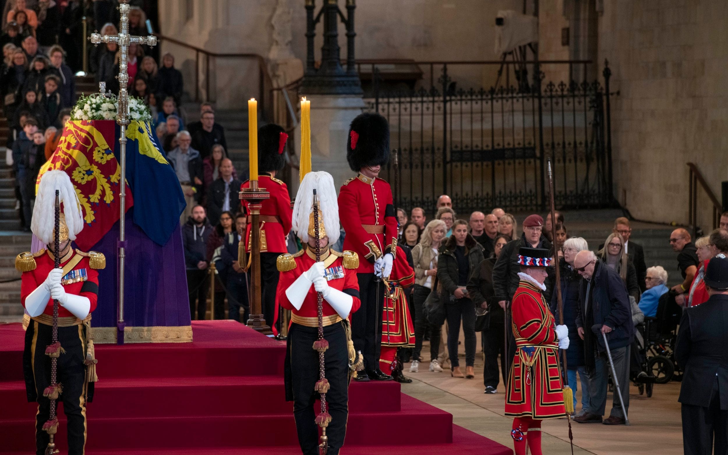 A quarter of a million people filed past the coffin to pay their respects to Elizabeth II in September 2022