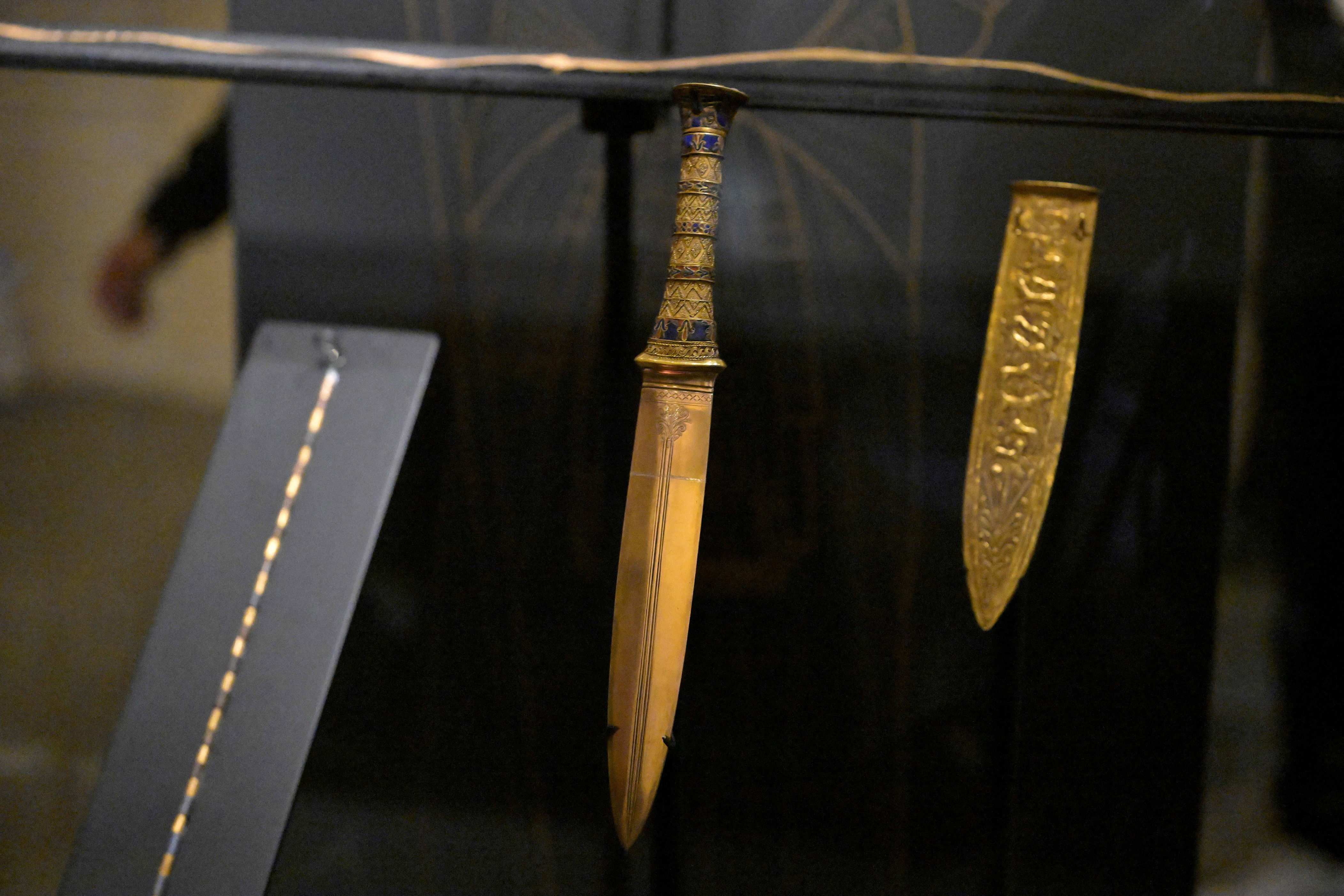 Dagger of ancient King Tutankhamun (AFP via Getty)