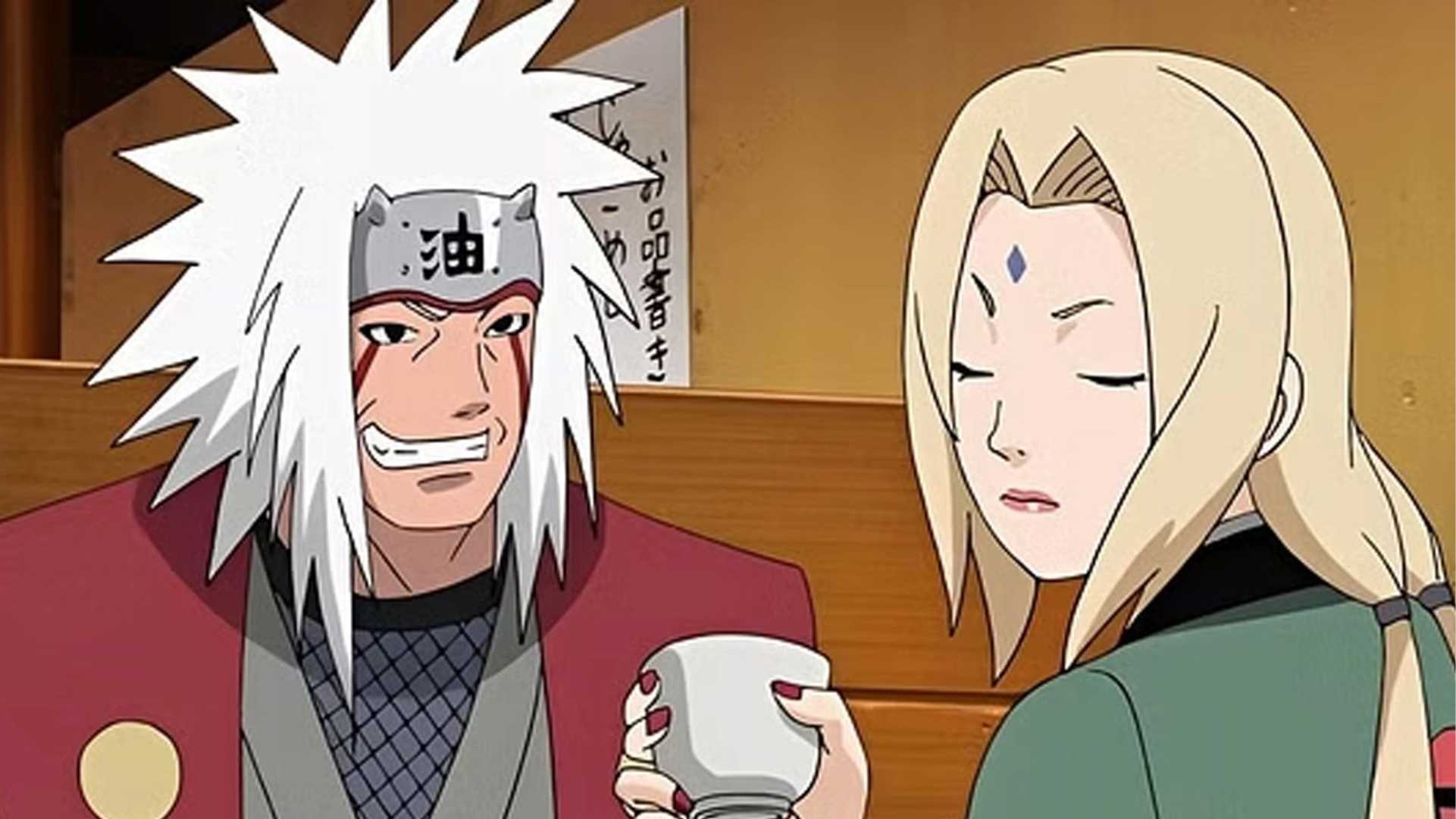 Jiraiya and Tsunade reunited in Naruto anime