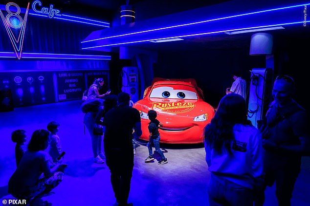 The exhibition features 14 Pixar universes including over 25 sculptures, as guests can explore meticulously recreated environments from Toy Story, Monsters, Inc., Cars and more