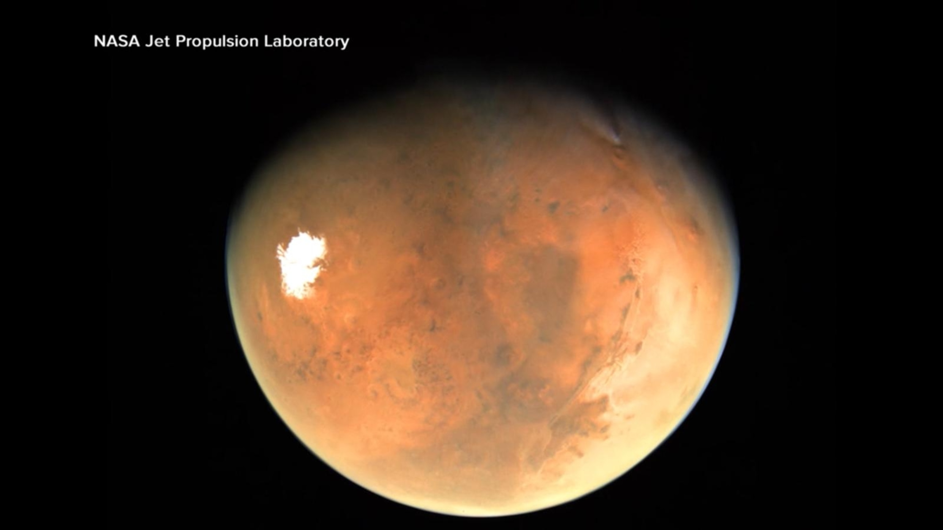 New NASA images show Mars in motion