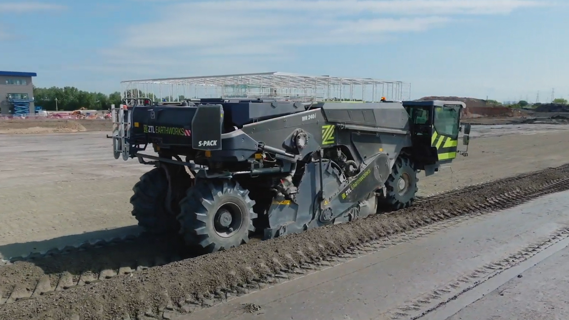 Powerful soil stabilizer transforms weak ground into strong foundations