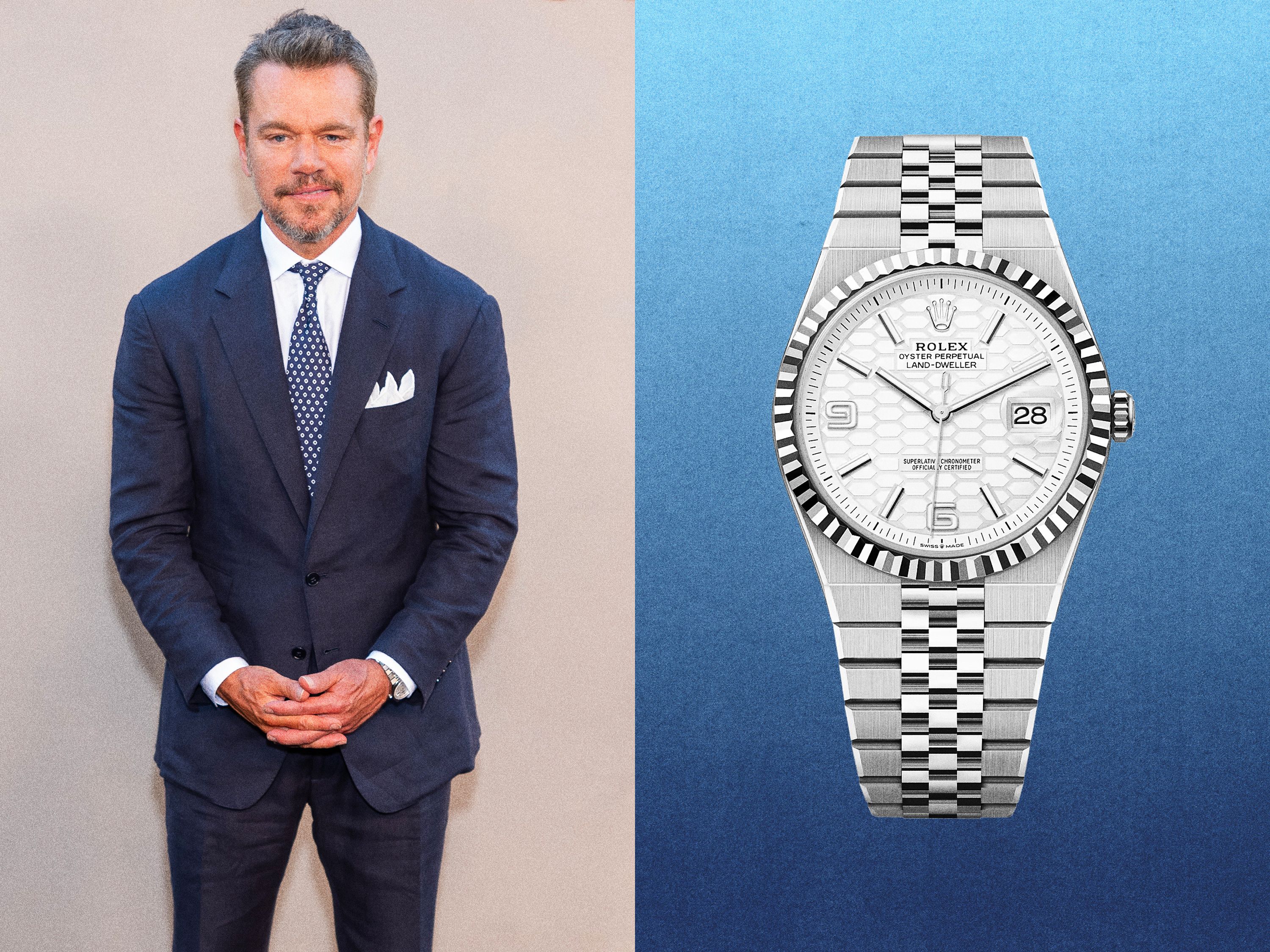 Matt Damon wore Rolex’s newest conversation piece to The Odyssey premiere