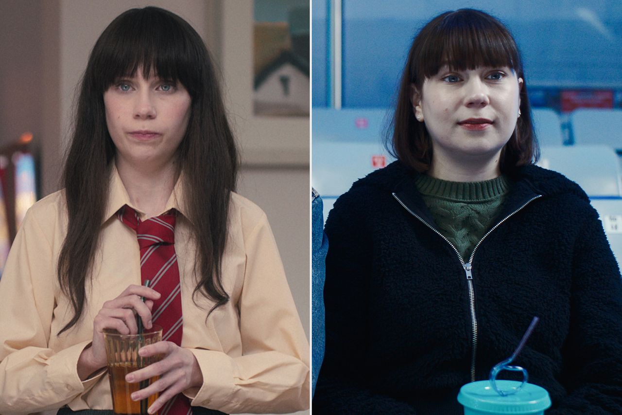 Jenny Walser in Heartstopper Season 1; Jenny Walser in Heartstopper Forever.