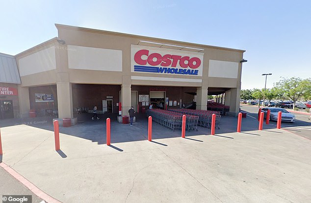 A Costco in Gilbert, Arizona set up a barricade in front of its store to protect customers from distracted drivers