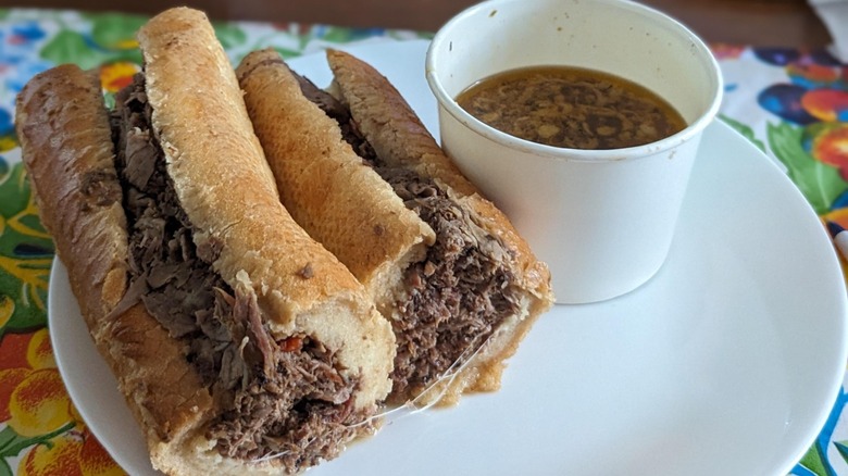 The French Dip at Carmine Lonardo's Italian