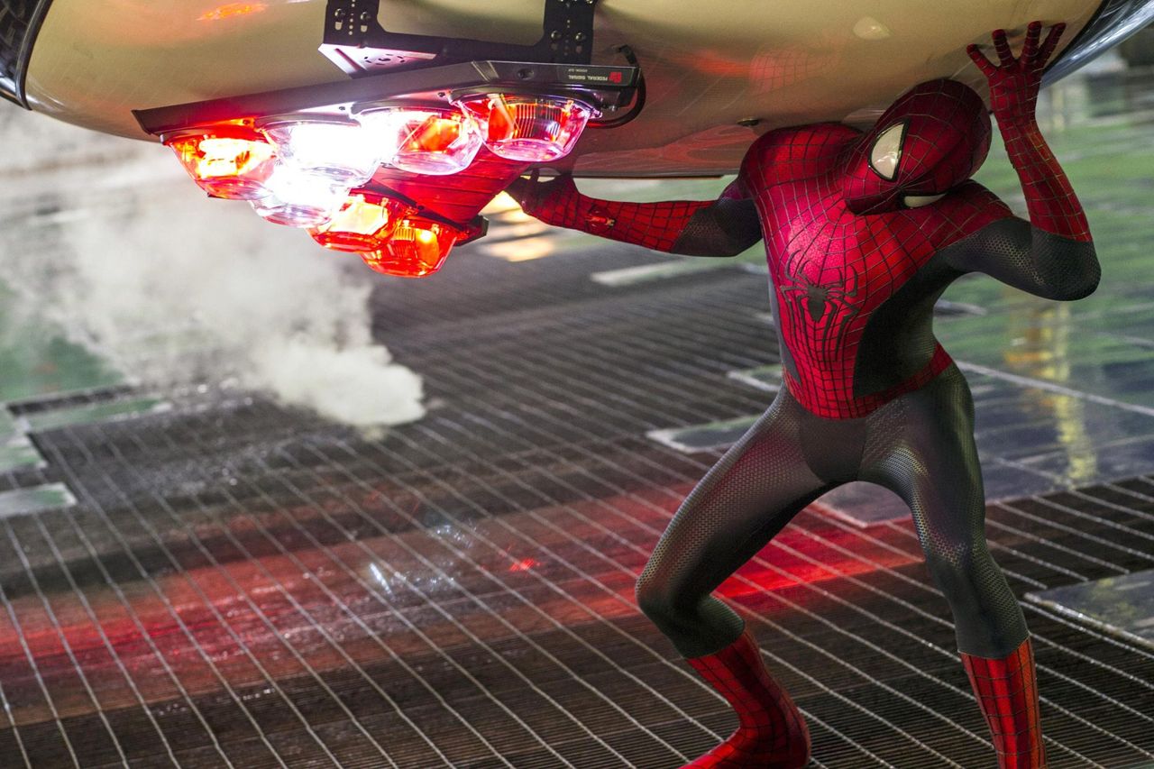 Andrew Garfield as Peter Parker/Spider-Man in 'The Amazing Spider-Man 2'