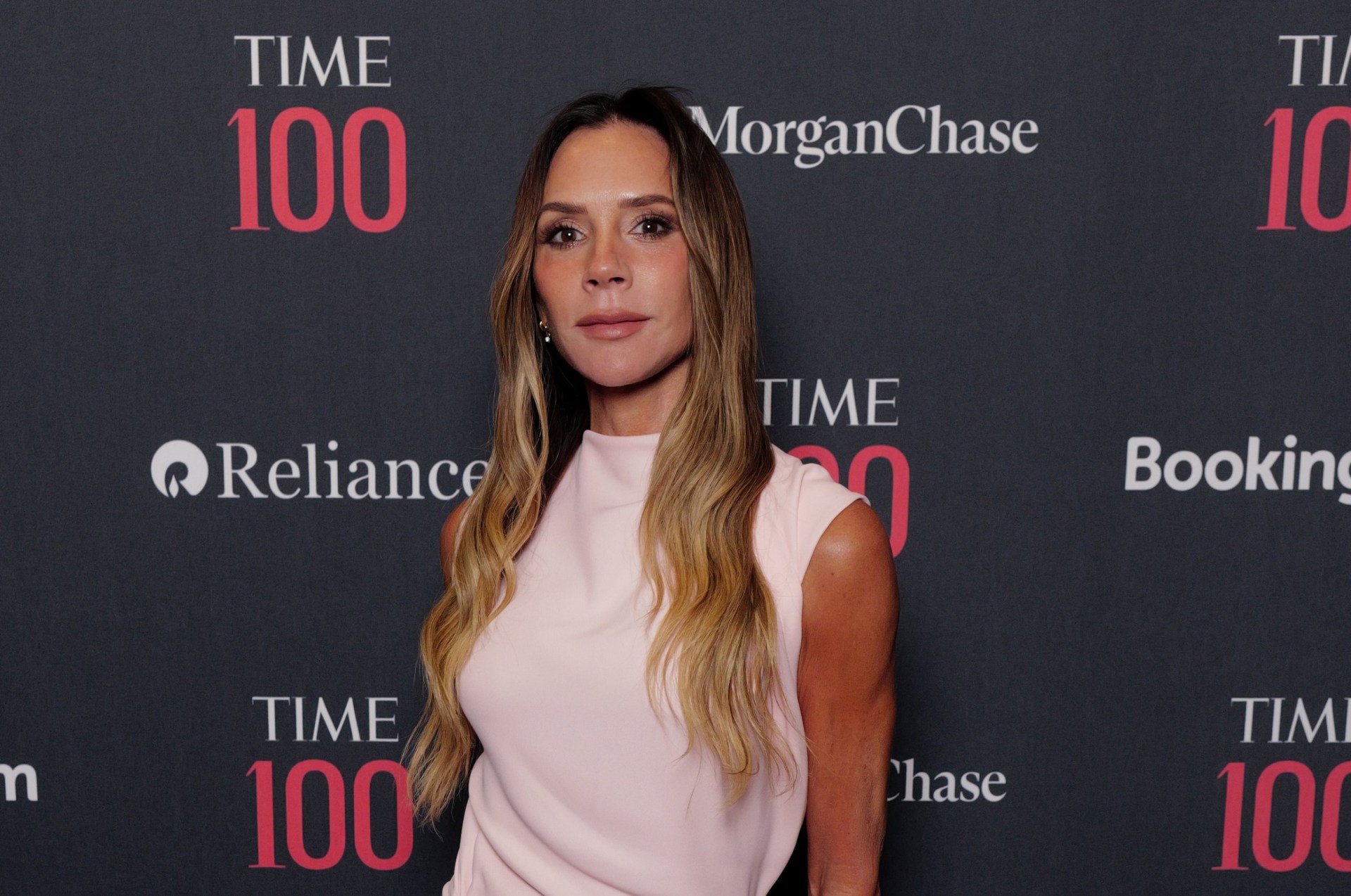 NEW YORK, NEW YORK - APRIL 22: Victoria Beckham attends the 2026 TIME100 Summit at Jazz at Lincoln Center on April 22, 2026 in New York City. (Photo by Craig Barritt/Getty Images for TIME)