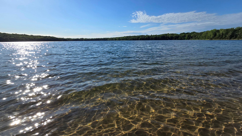 Minnesota's clearest lake near Minneapolis is a gem with fishing, kayaking, and a quaint park