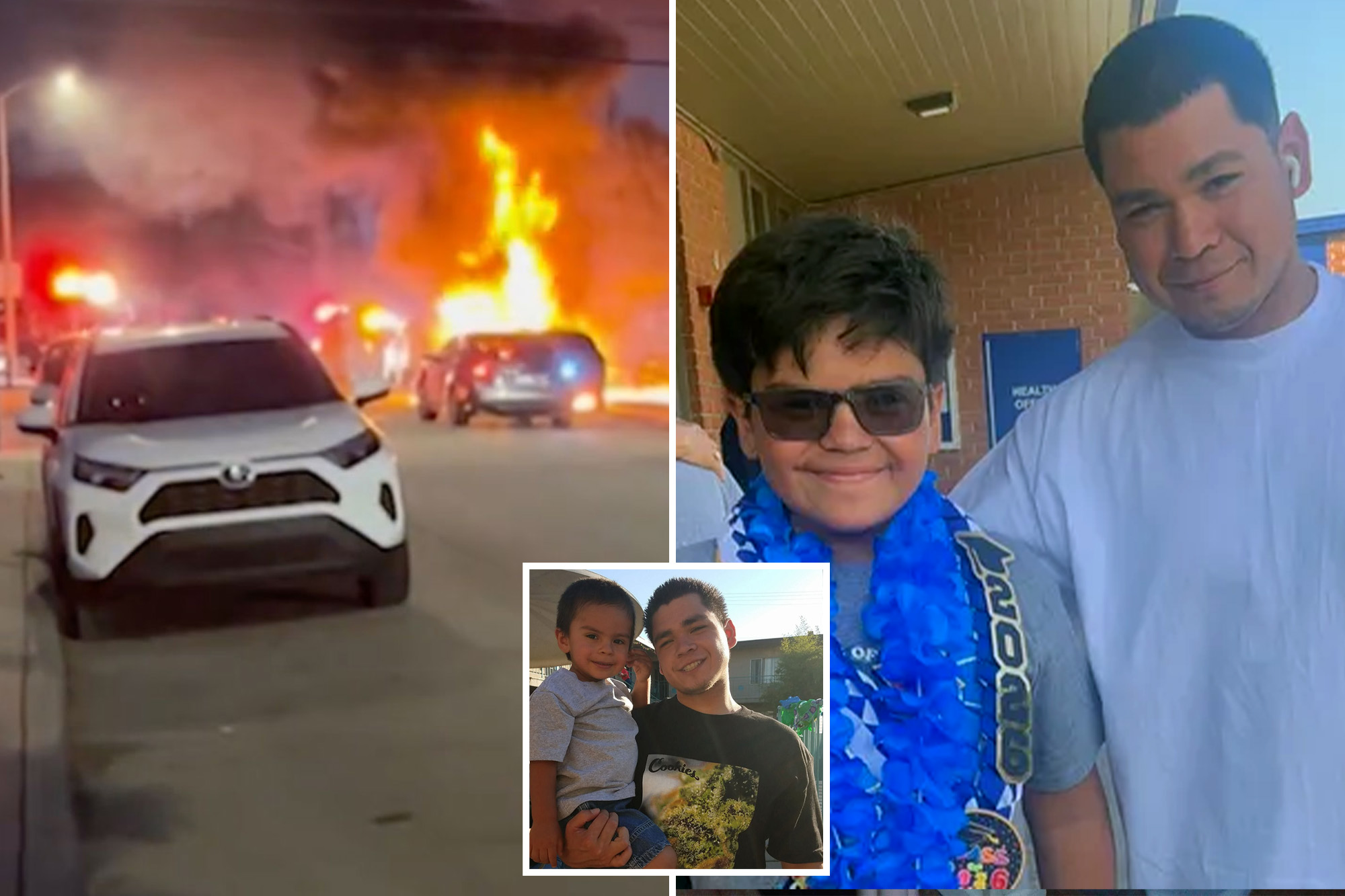 Family of single dad injured in fireworks explosion share heartbreaking ...