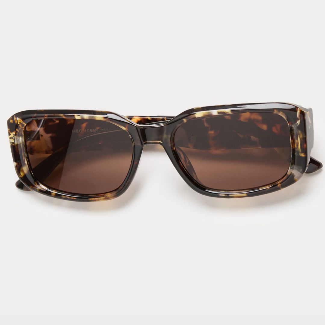 M&S Rectangle Chunky Sunglasses