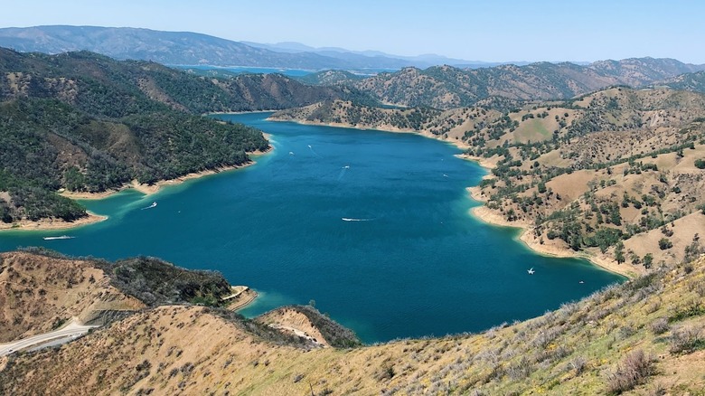 View of Stebbins Cold Canyon Reserve in California
