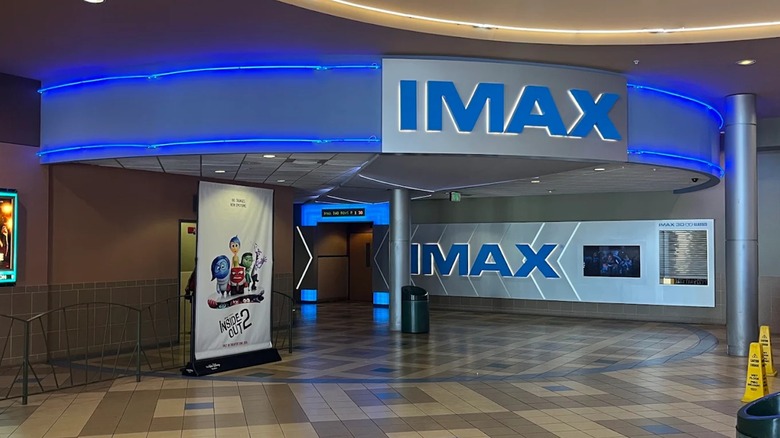 The entrance to one of the IMAX theatres