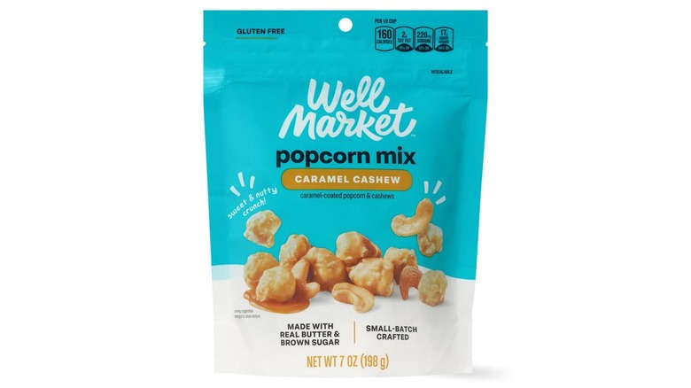 Bag of Well Market Caramel Cashew Popcorn Mix