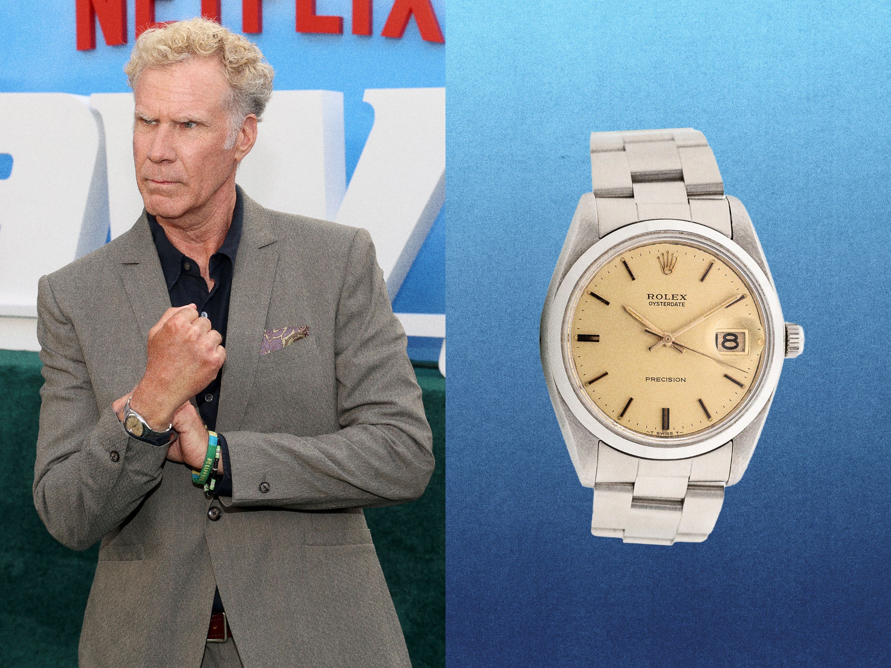 An example of a Rolex Oysterdate Precision but not Ferrell's exact piece