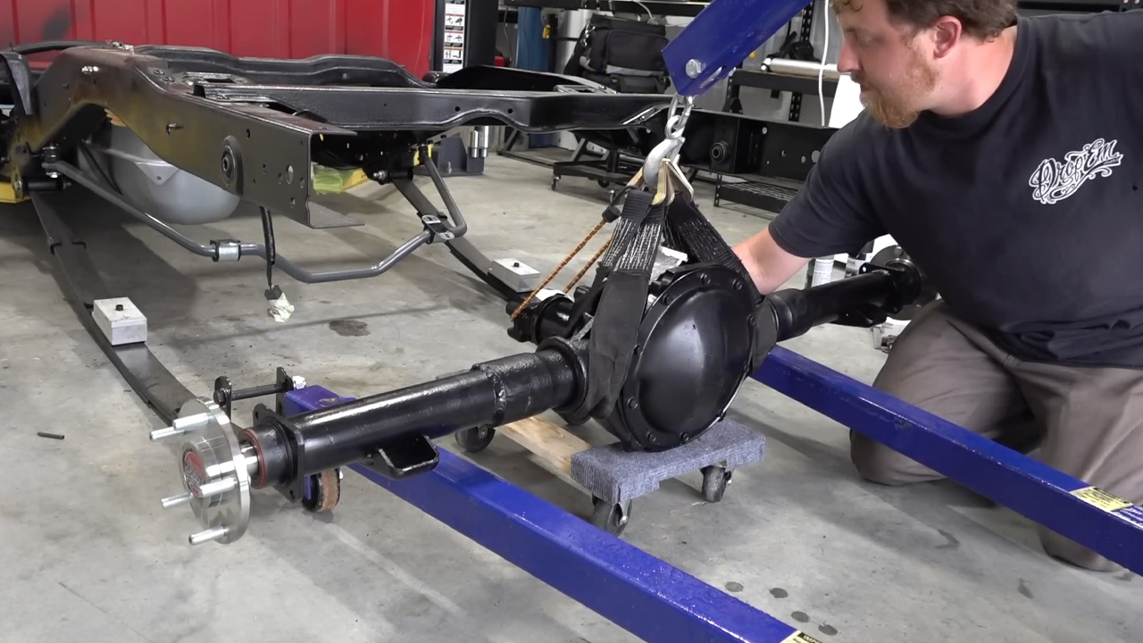 Building a bulletproof custom rear end for a classic V8 swapped Chevy
