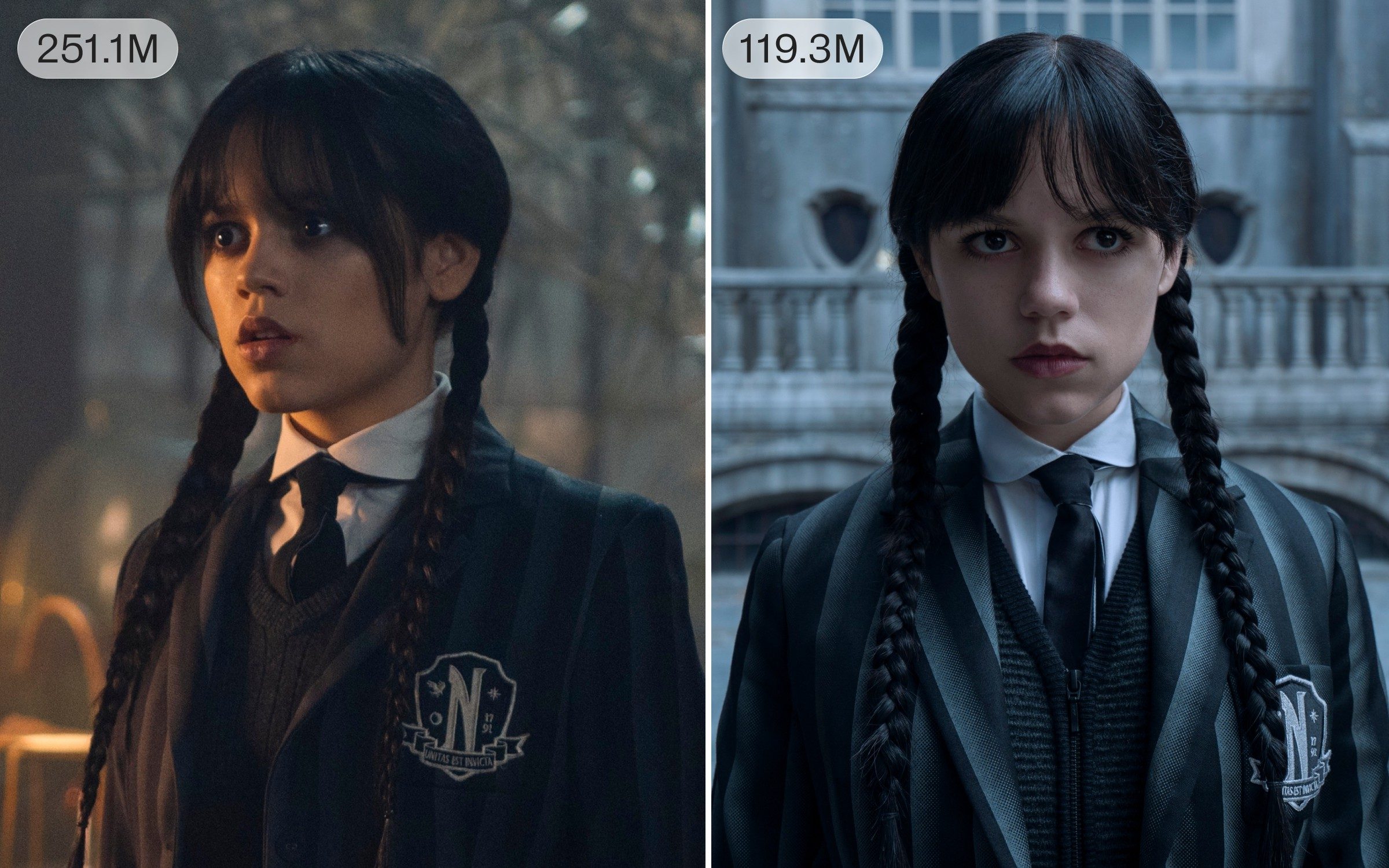 Season one and two viewing figures for the first 91 days on Netflix