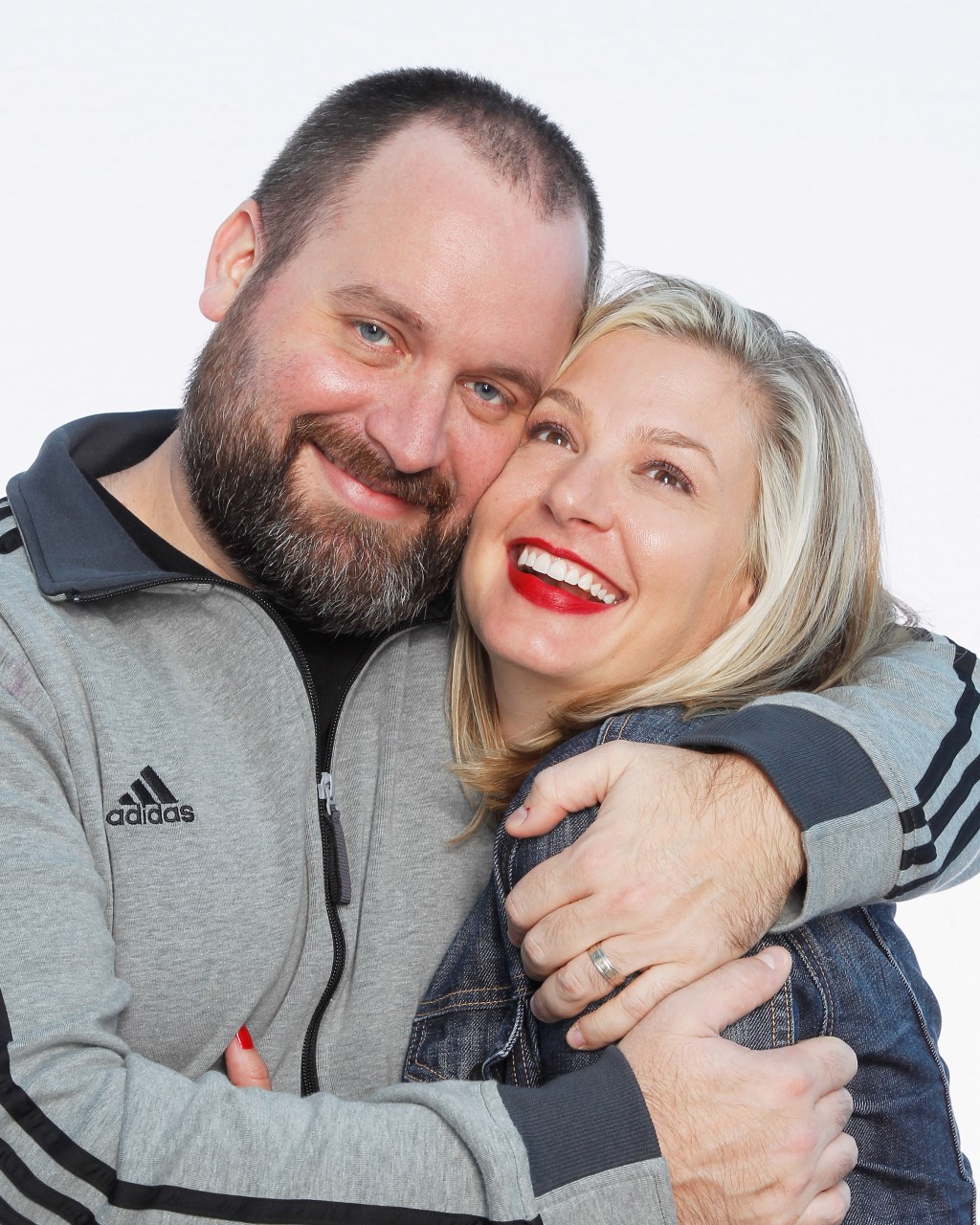 Tom Segura (L) and comedian Christina Pazsitzky.