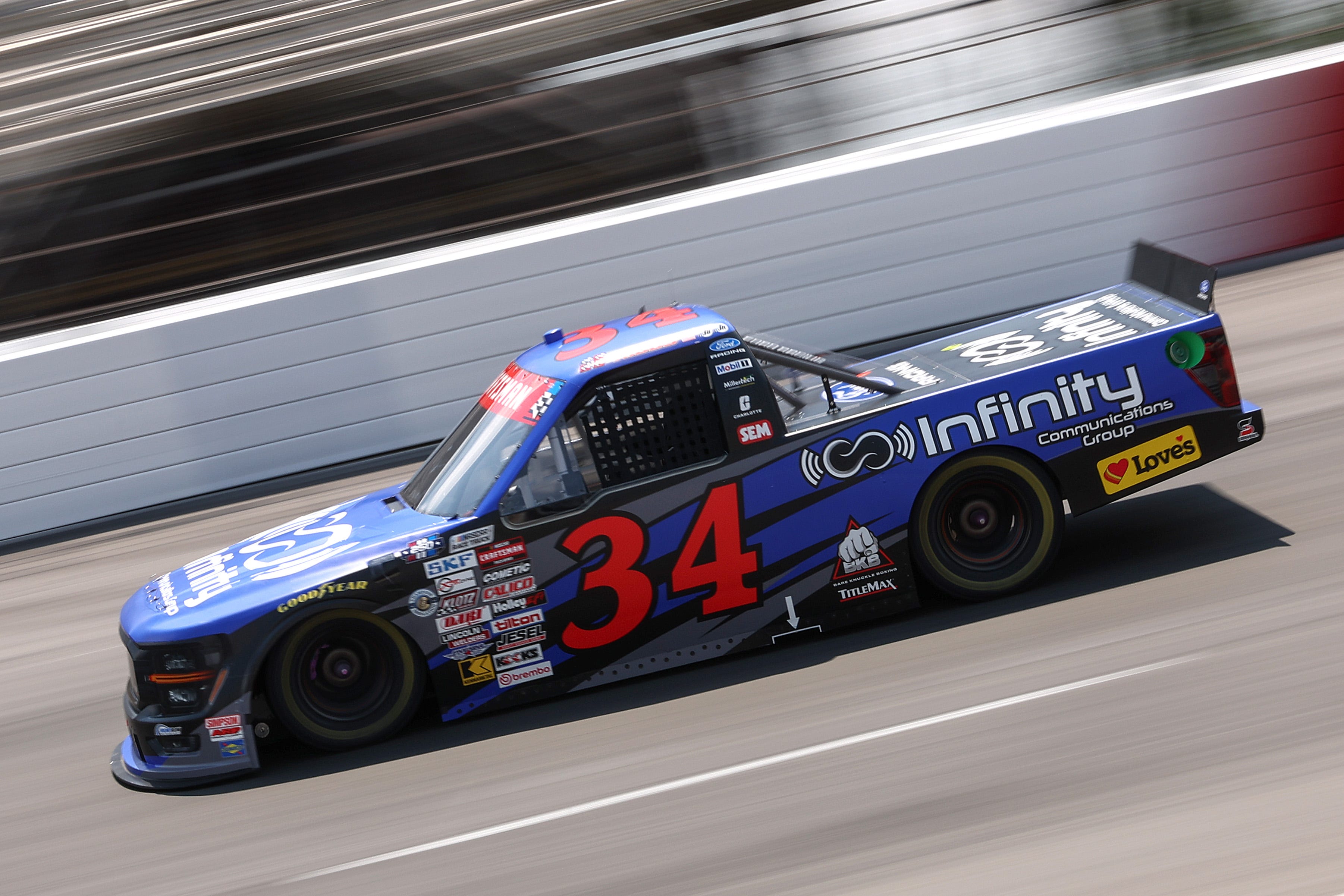 NASCAR starting lineup for truck race at North Wilkesboro in July 2026