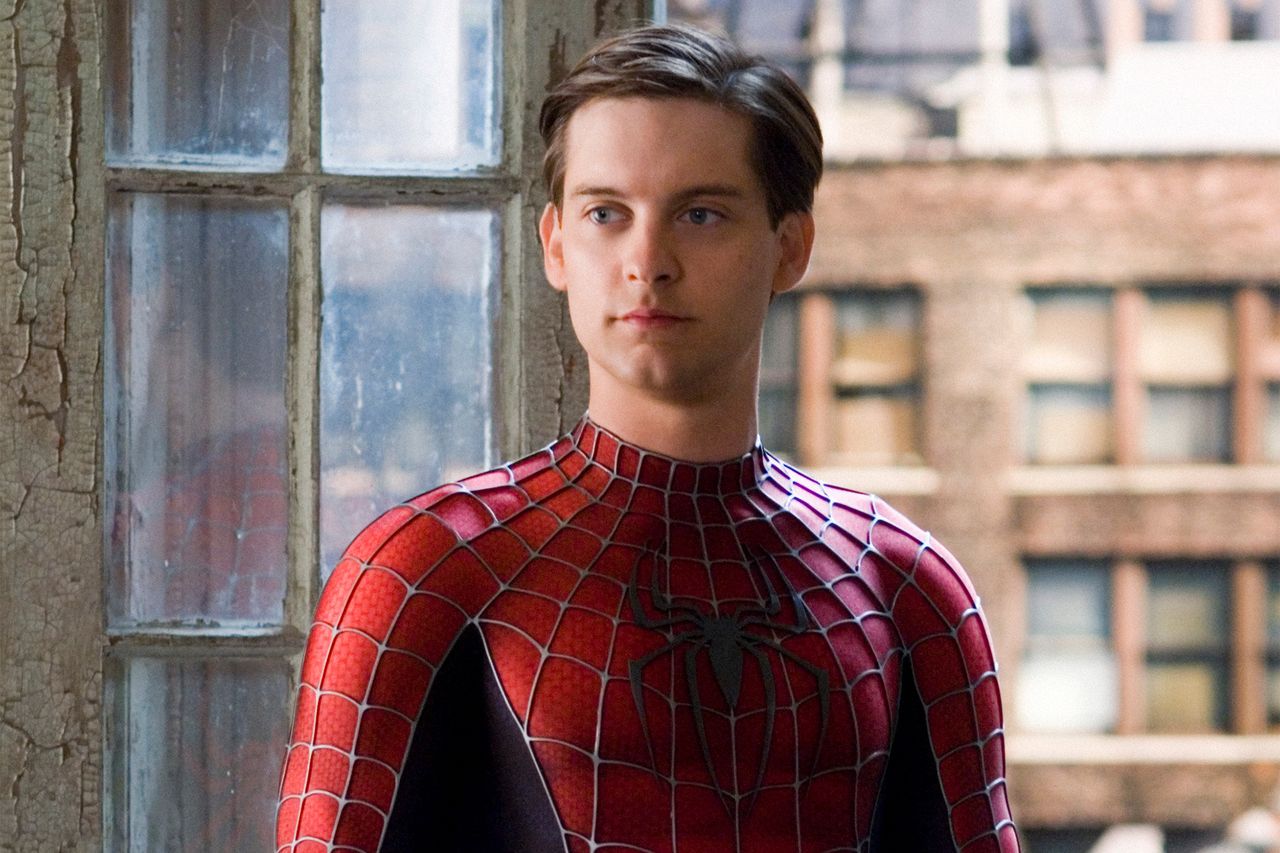 Tobey Maguire as Peter Parker/Spider-Man in 'Spider-Man 3'