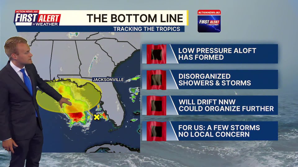 Monitoring the eastern Gulf for tropical development