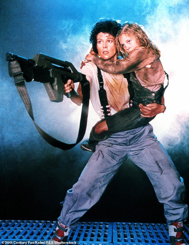 Carrie revealed that her connection with Sigourney Weaver, who played Ripley, was 'naturally effortless' and that the pair enjoyed a catch up recently and it was like no time had passed
