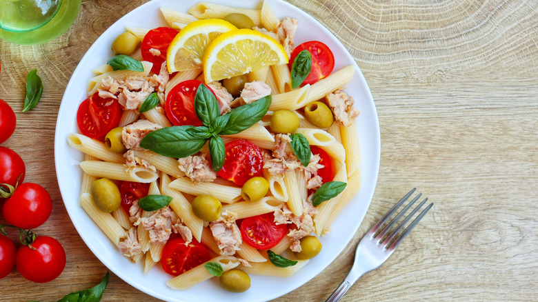 Is it necessary to rinse off canned tuna before eating it?