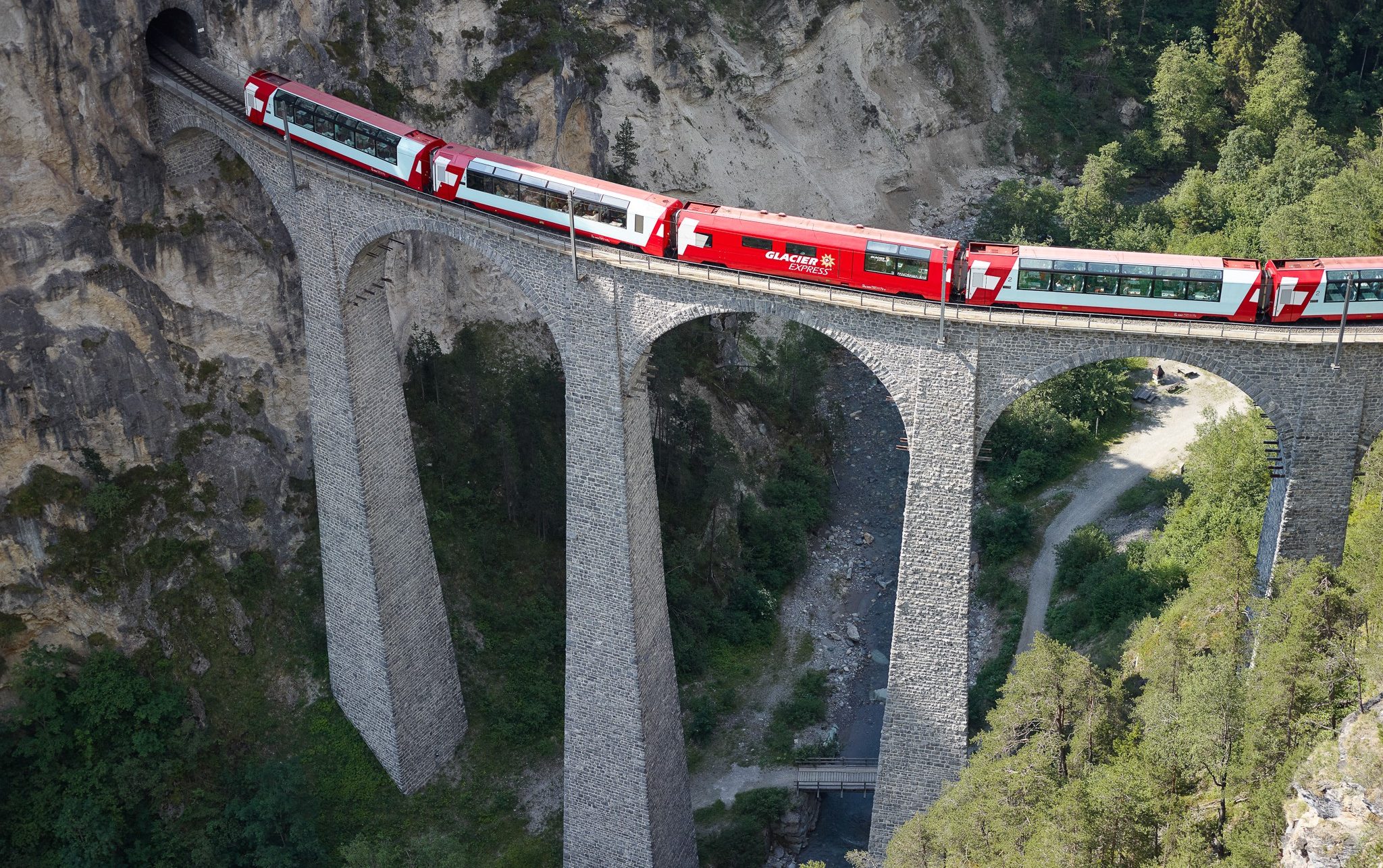 Glacier Express, Landwasser Viaduct