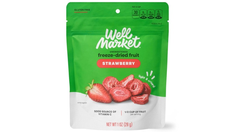 Bag of Well Market Freeze-Dried Strawberries