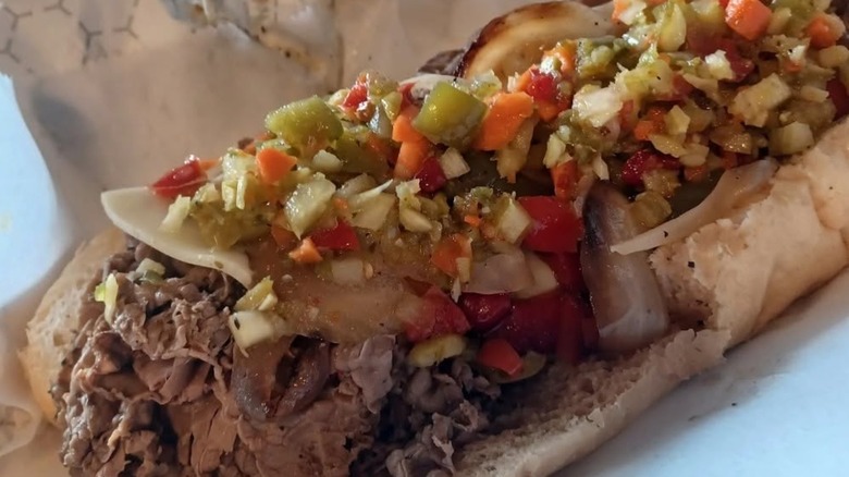 Italian Beef Sandwich from Vinnie's Italian Beef & Gyros