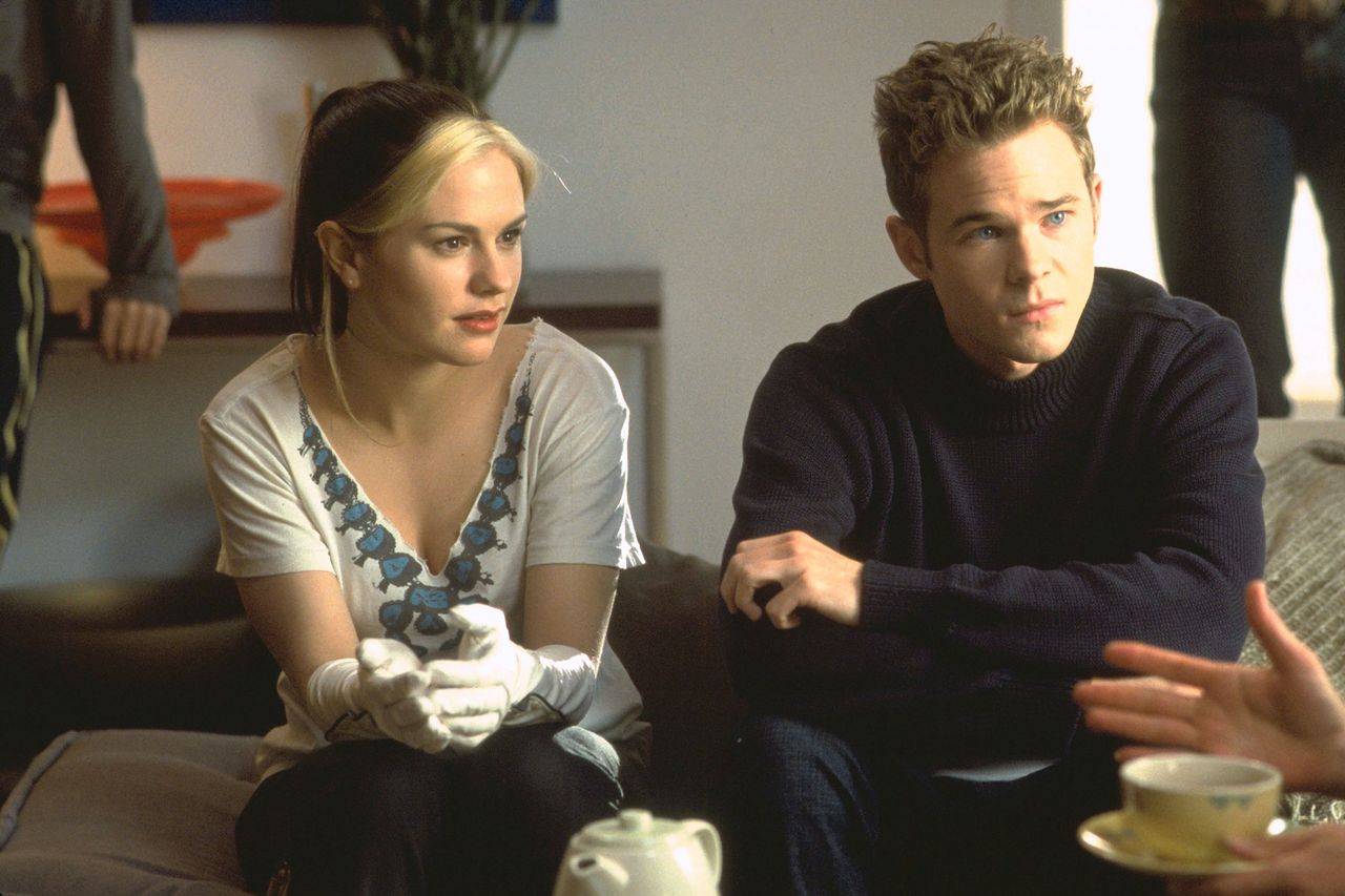 Anna Paquin and Shawn Ashmore in 'X2'.