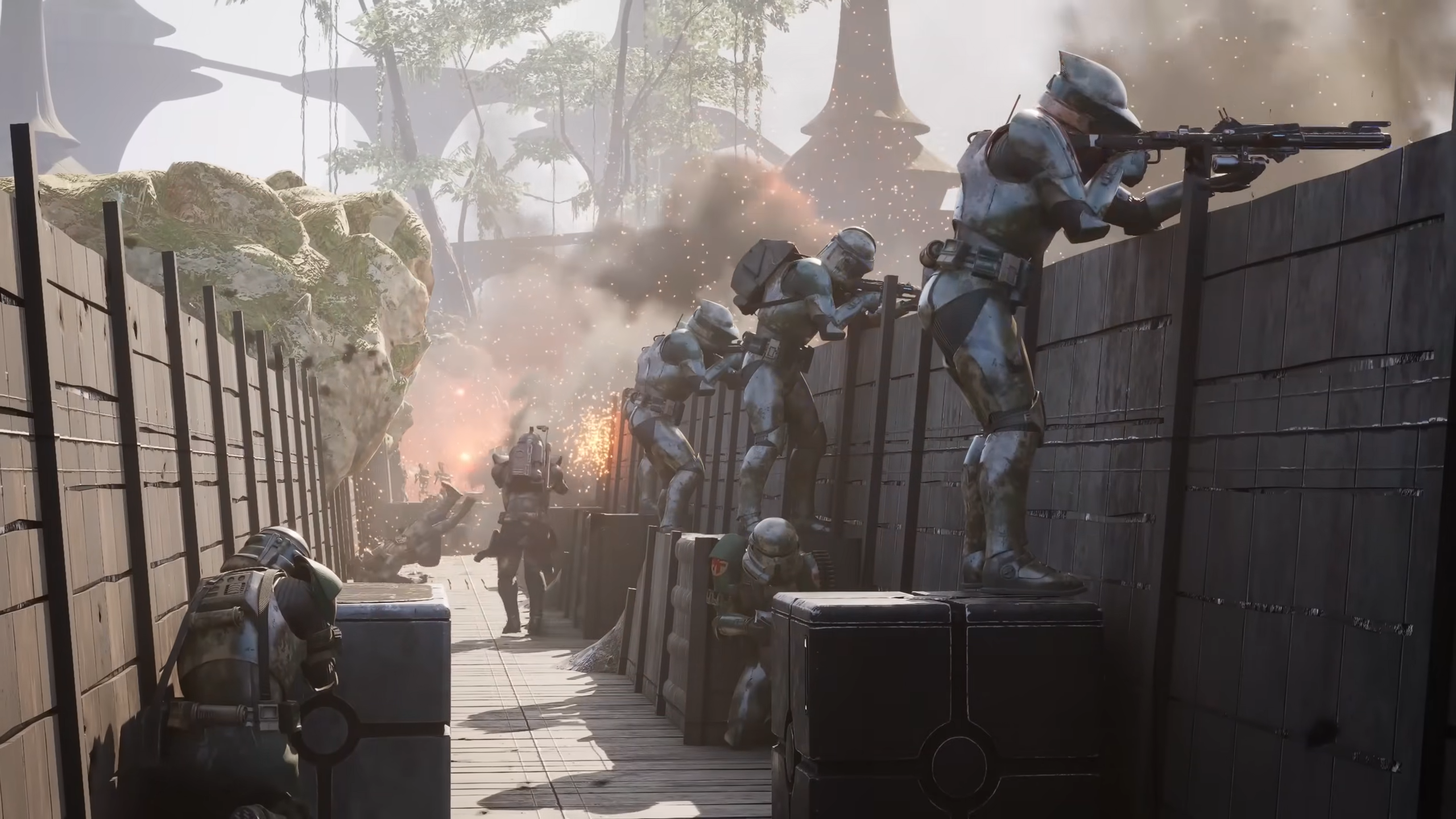 Squad STAR WARS Galactic Contention mod stormtroopers