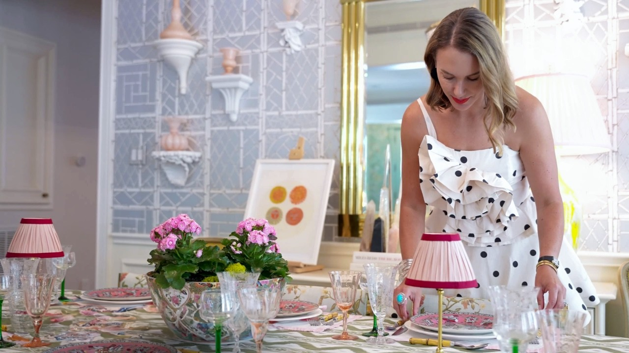 Every room is ready to party in this Houston 'pink house'